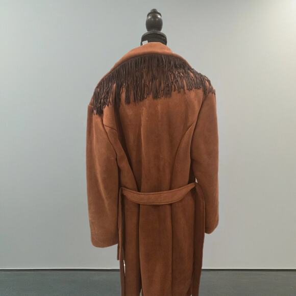 Hutch by Anthropologie Daisy Fringe Coat Boho - Picture 10 of 11